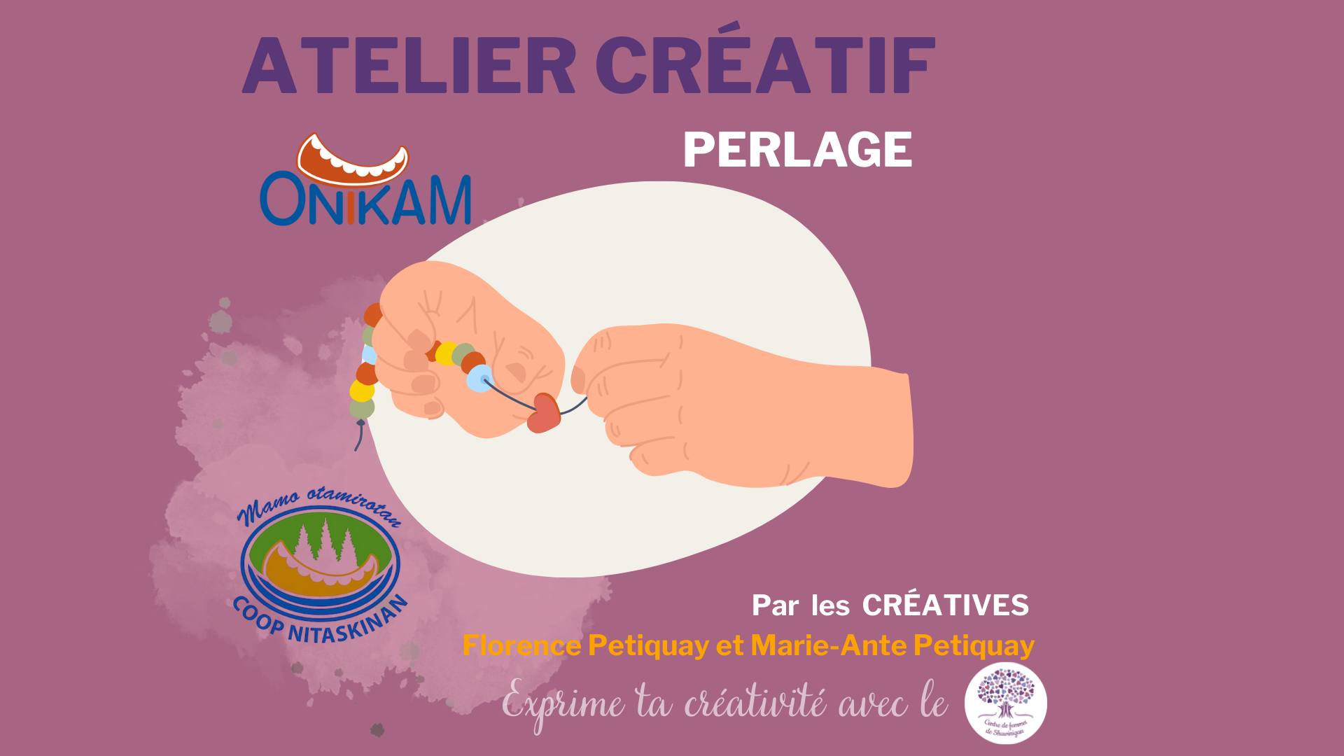 Atelier Créatif: Perlage